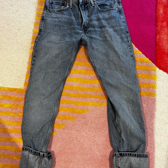 Levi's Blue Straight Jeans Classic Style - Picture 1 of 2